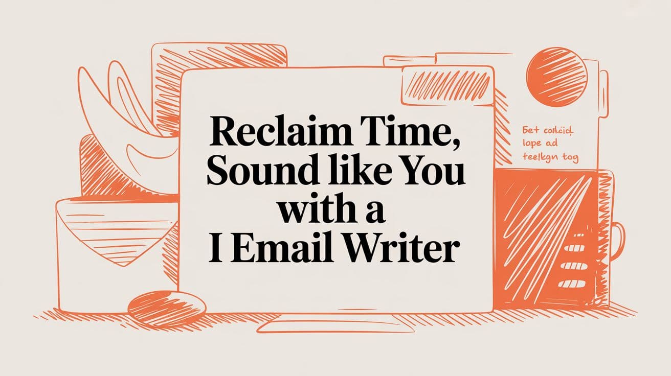 Reclaim Time, Sound Like You with a i email writer