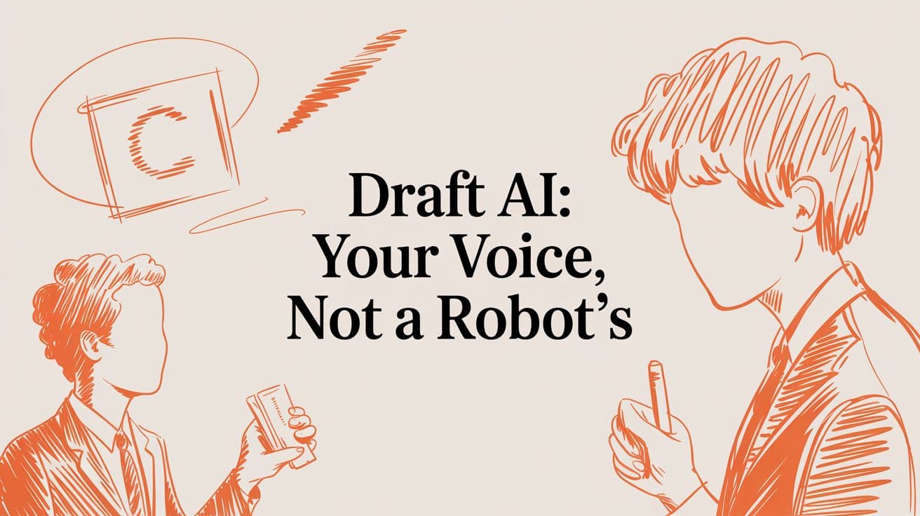 Draft AI: Your Voice, Not a Robot's