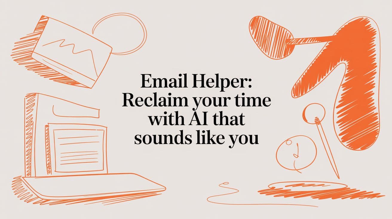 Email Helper: Reclaim Your Time with AI That Sounds Like You