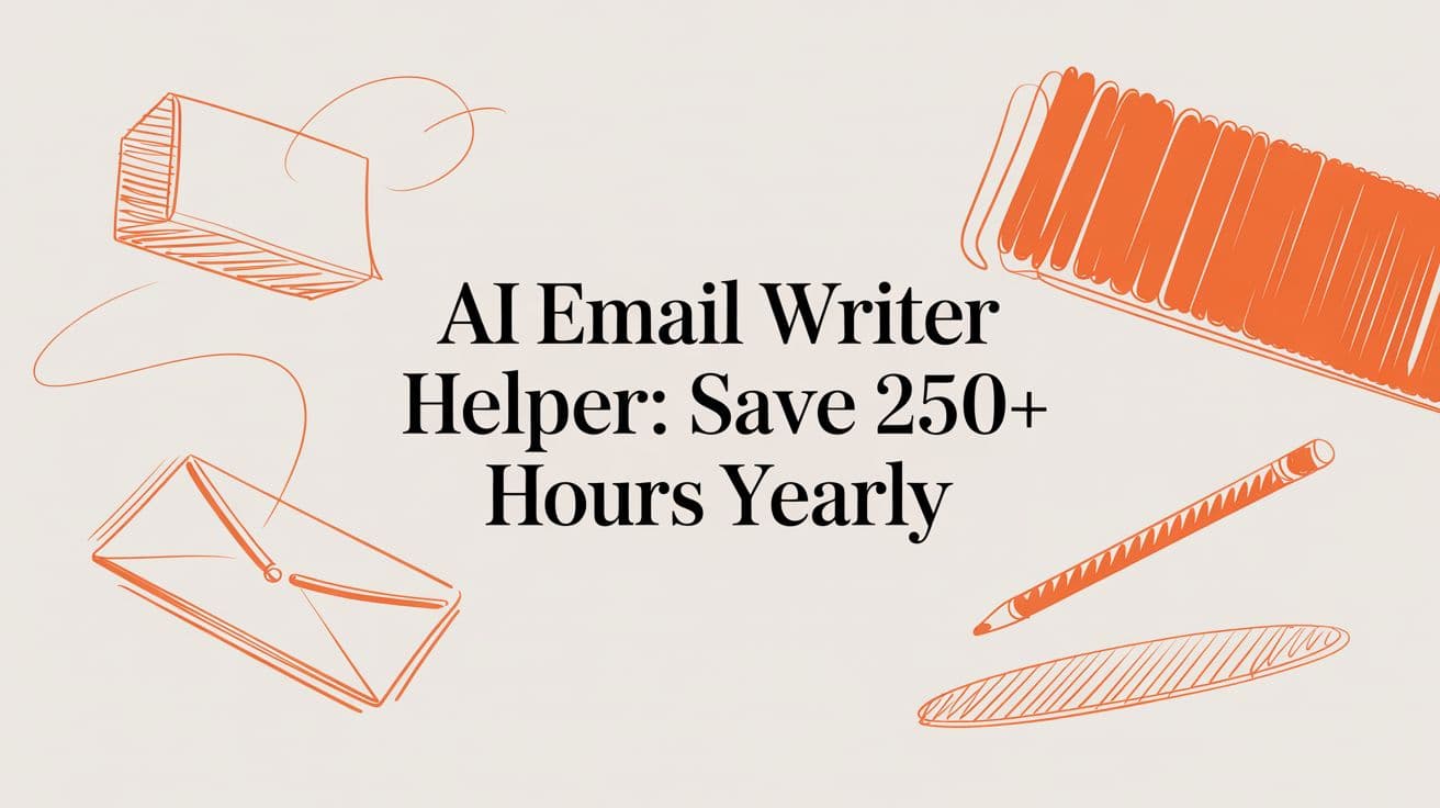 AI Email Writer Helper: Save 250+ Hours Yearly