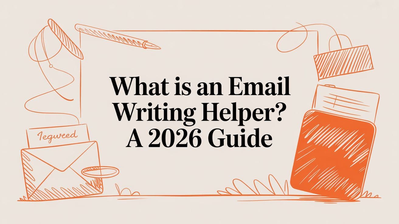 What Is an Email Writing Helper? A 2026 Guide