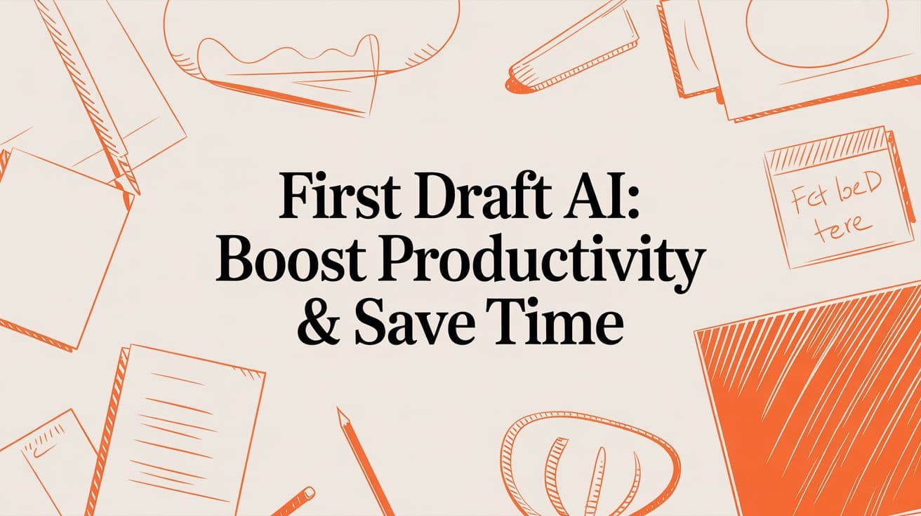 First Draft AI: Boost Productivity & Save Time