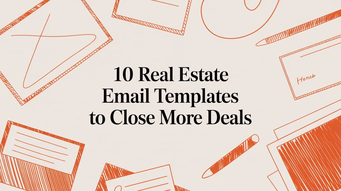 10 Real Estate Email Templates to Close More Deals