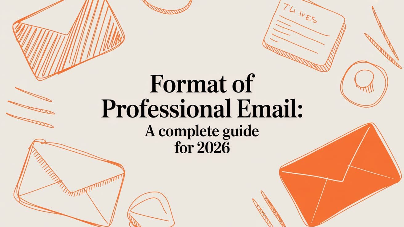 Format of Professional Email: A Complete Guide for 2026