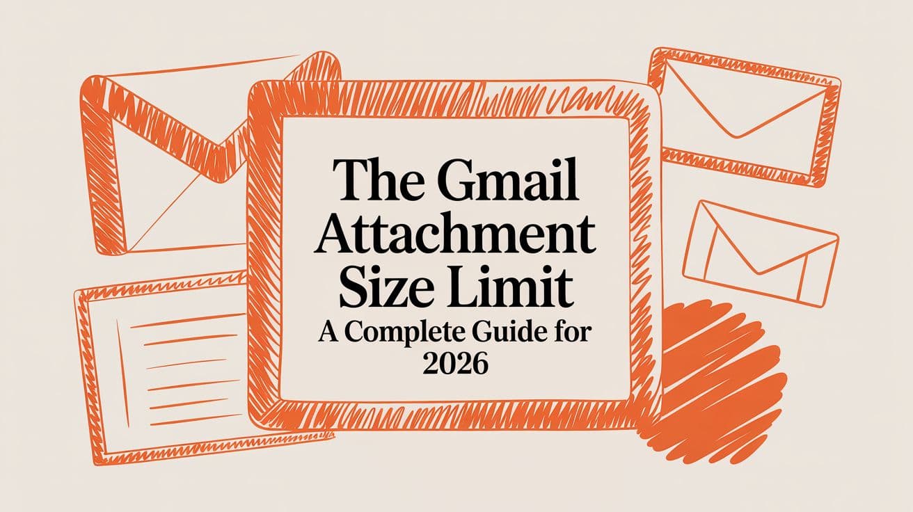 The Gmail Attachment Size Limit A Complete Guide for 2026