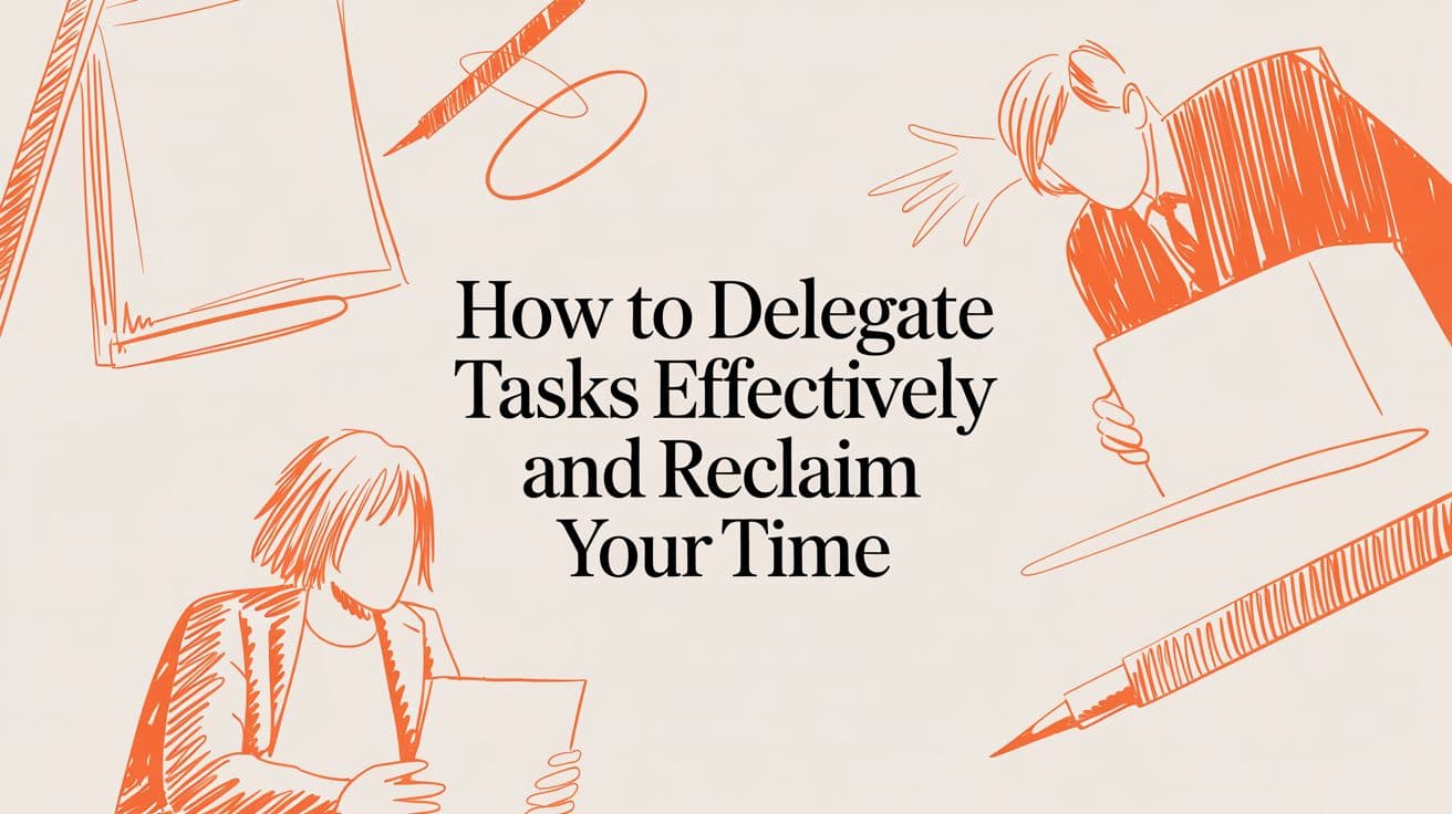 How to Delegate Tasks Effectively and Reclaim Your Time