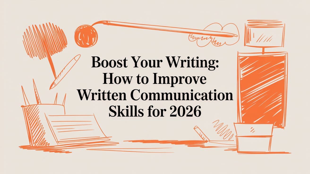Boost Your Writing: how to improve written communication skills for 2026