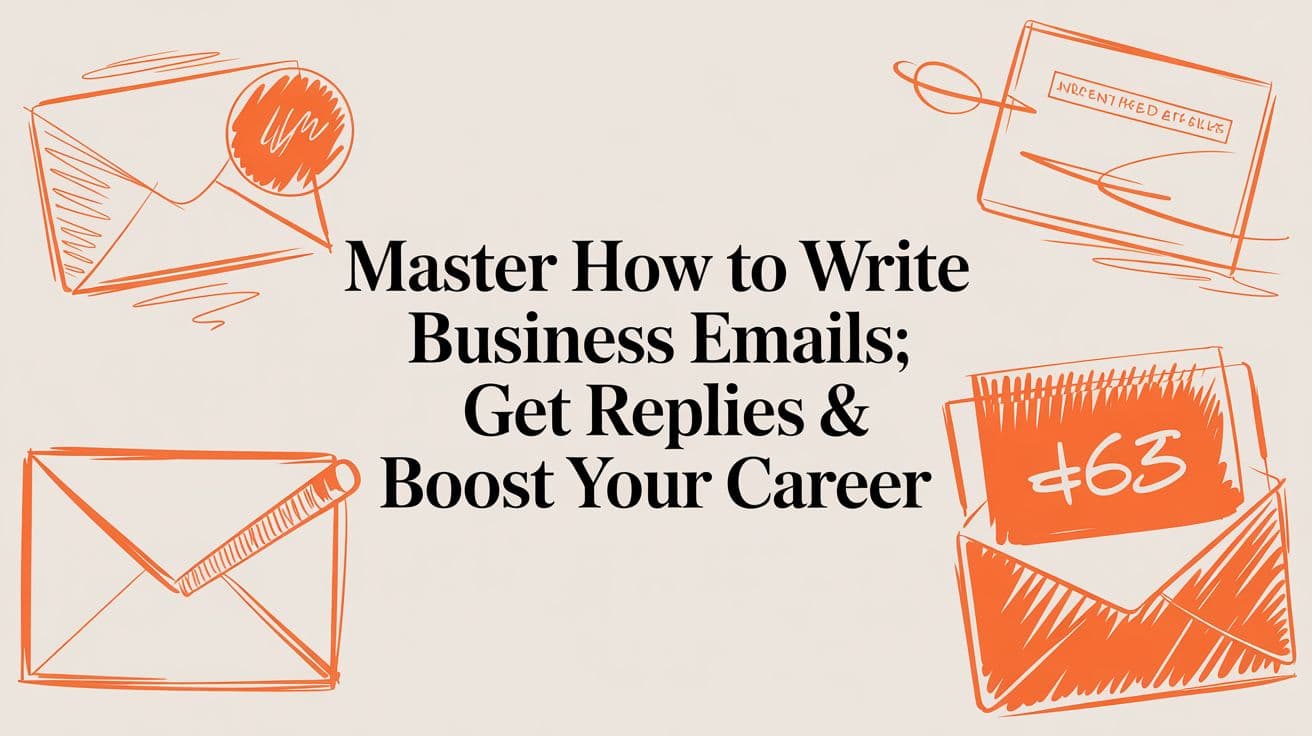 Master How to Write Business Emails: Get Replies & Boost Your Career