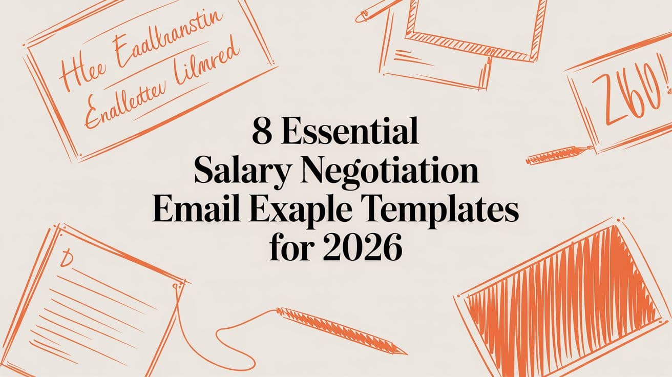 8 Essential Salary Negotiation Email Example Templates for 2026