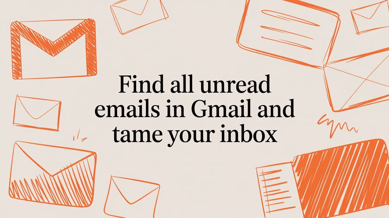 Find All Unread Emails in Gmail and Tame Your Inbox